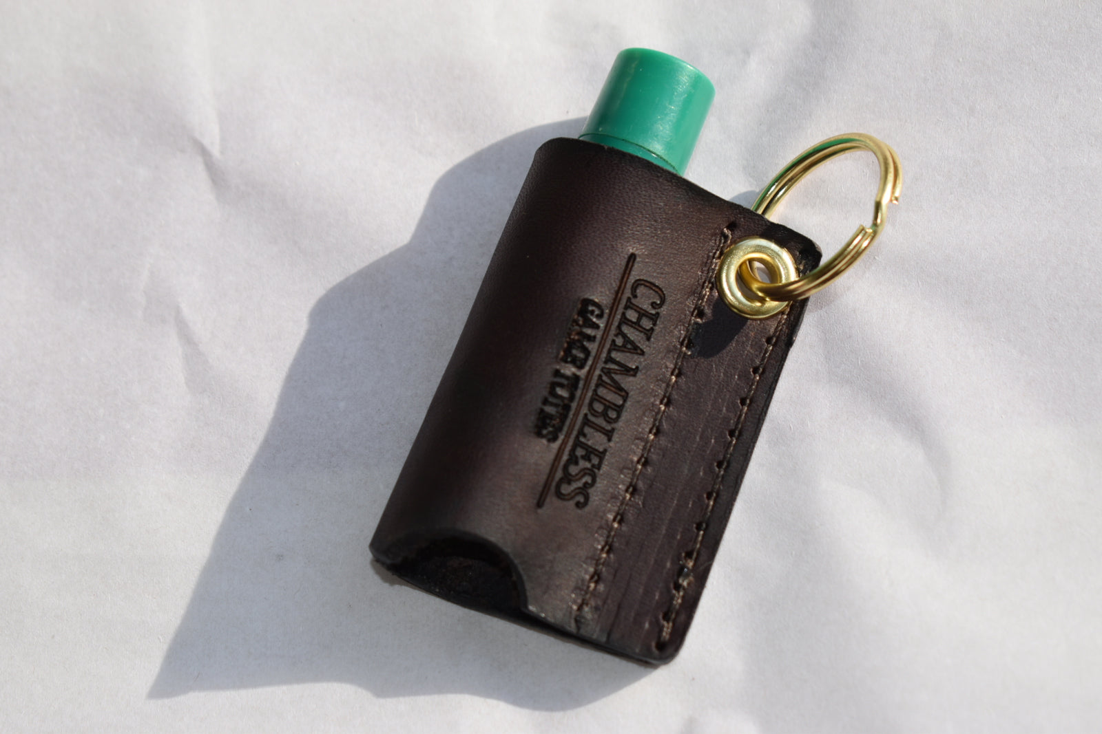 Leather Chapstick Holder