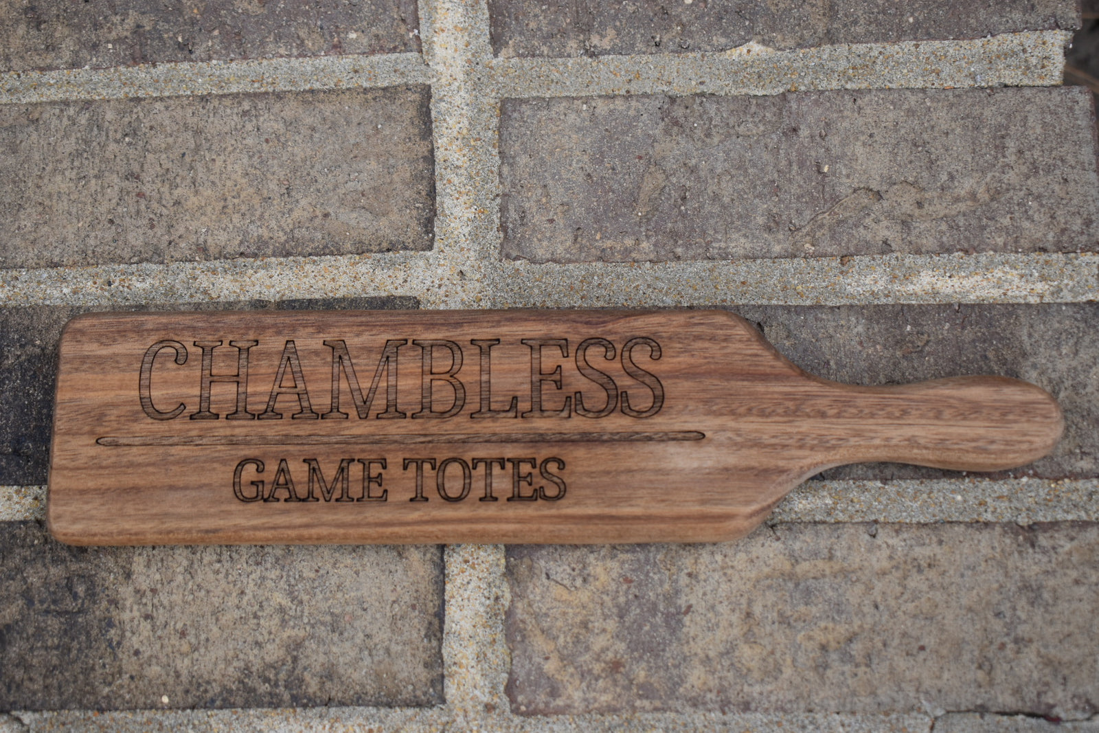 Leather Stropping Block - Solid Oak & English Bridle Leather for Hunting Knives