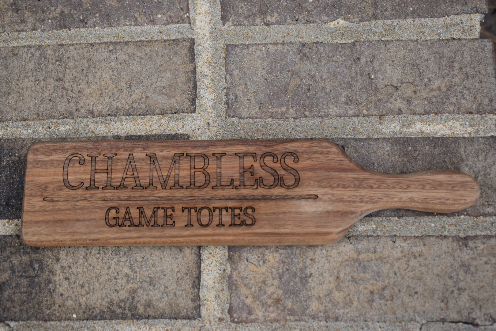 Leather Stropping Block - Solid Oak & English Bridle Leather for Hunting Knives