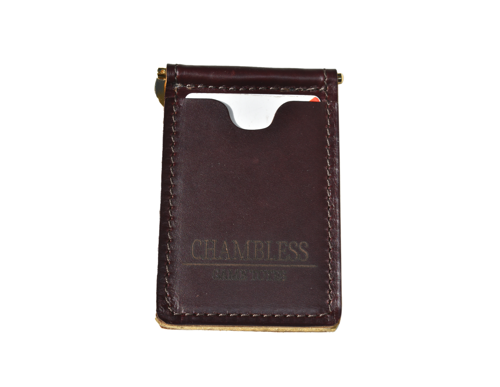 Leather Money Clip / Cardholder