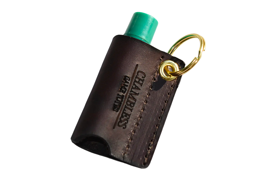 Leather Lip Balm Holder