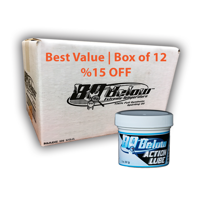 80 Below Action Lube Jar 2 oz. | Extreme Temperature Sporting Oil Synthetic