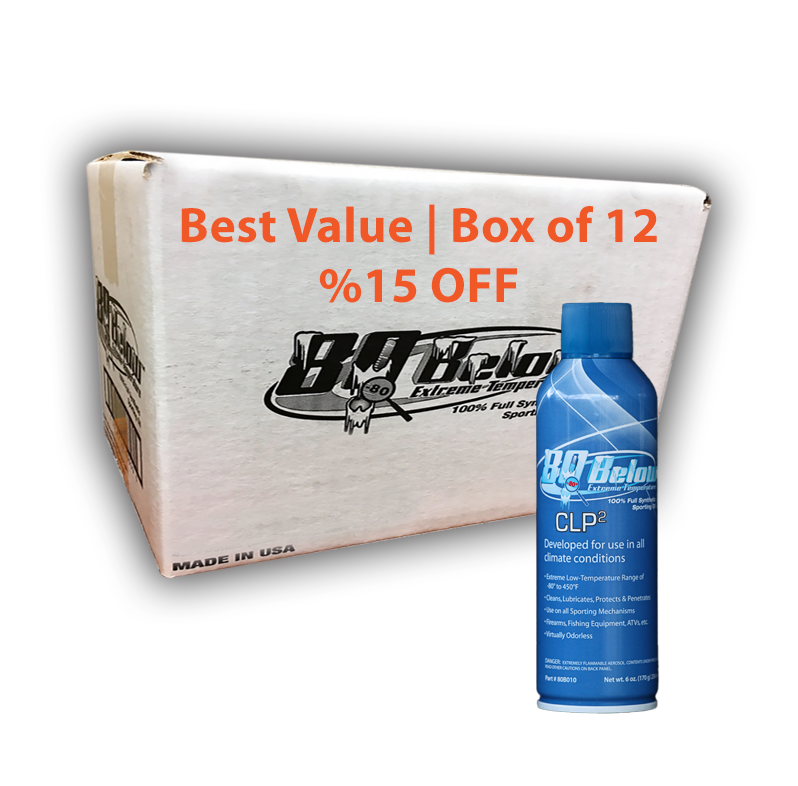 80 Below Aerosol Can 6 oz. | Extreme Temperature Sporting Oil Synthetic