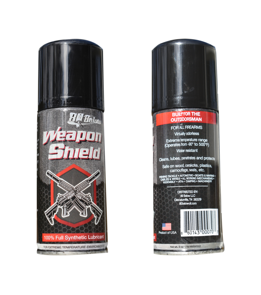 Weapon Shield by 80 Below 3 oz. Aerosol Can | Extreme Temperature
