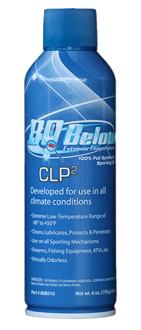 80 Below Aerosol Can 6 oz. | Extreme Temperature Sporting Oil Synthetic